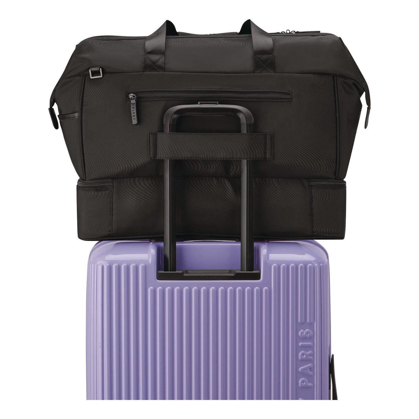 DELSEY PARIS Florence by Mills x DELSEY PARIS Chillout Weekender Bag, 10 x 22.5 x 14.5, Black (DSYF4398041100)