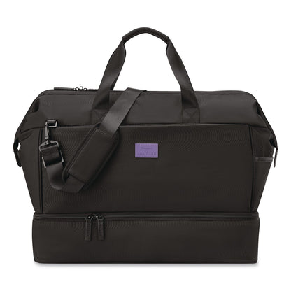 DELSEY PARIS Florence by Mills x DELSEY PARIS Chillout Weekender Bag, 10 x 22.5 x 14.5, Black (DSYF4398041100)
