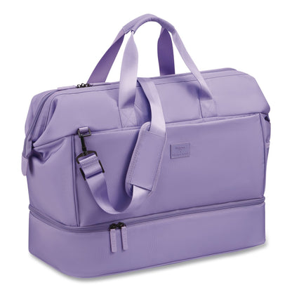 DELSEY PARIS Florence by Mills x DELSEY PARIS Chillout Weekender Bag, 10 x 22.5 x 14.5, Lavender (DSYF4398041128)