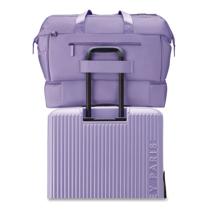 DELSEY PARIS Florence by Mills x DELSEY PARIS Chillout Weekender Bag, 10 x 22.5 x 14.5, Lavender (DSYF4398041128)