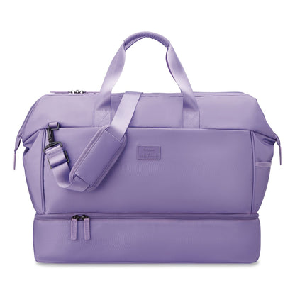 DELSEY PARIS Florence by Mills x DELSEY PARIS Chillout Weekender Bag, 10 x 22.5 x 14.5, Lavender (DSYF4398041128)
