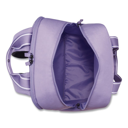 DELSEY PARIS Florence by Mills Carefree Carry Laptop Backpack, Fits Devices Up to 16.9", 12.5 x 7.25 x 17.5, Lavender (DSYF4398061128)