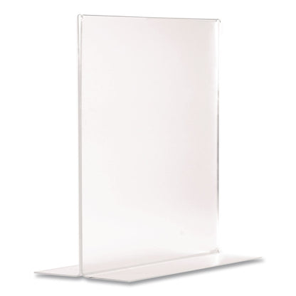 Excello Global Products® Double-Sided Sign Holder, 8.5 x 11 Insert (EXOSHT8511)
