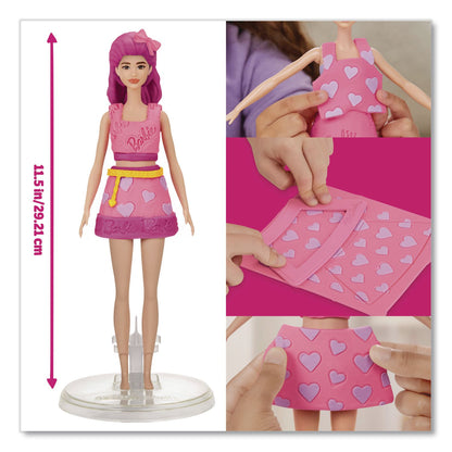 Hasbro Play-Doh Barbie Hearts and Hair Doll Set (HSBG1357)