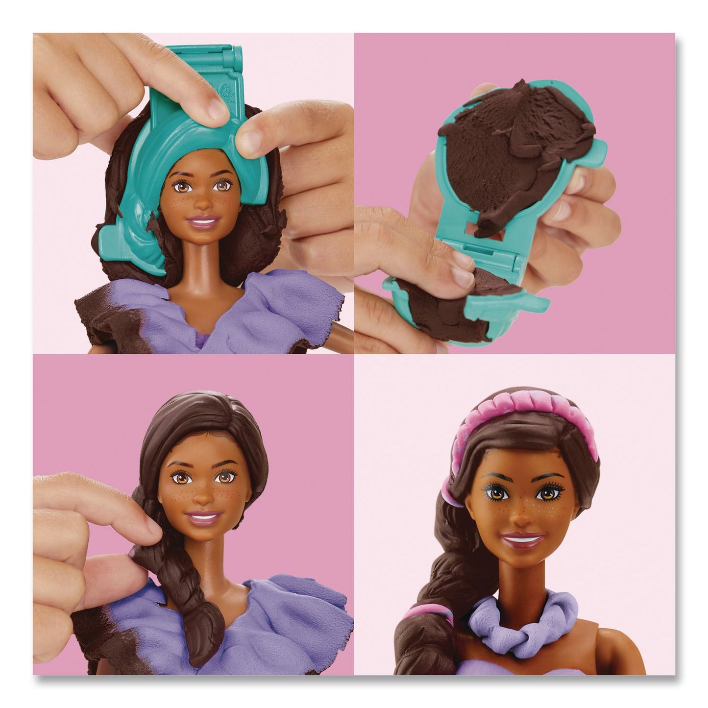 Hasbro Play-Doh Barbie Fashionista Ruffles Doll Set (HSBG1359)
