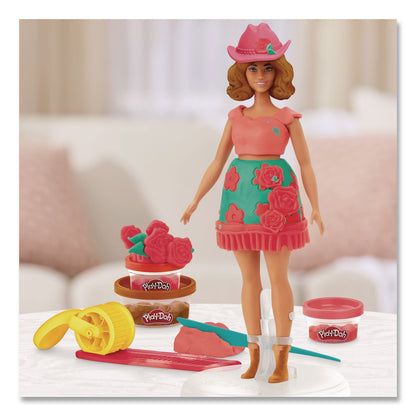 Hasbro Play-Doh Barbie Florals and Fringe Doll Set (HSBG1360)