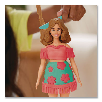 Hasbro Play-Doh Barbie Florals and Fringe Doll Set (HSBG1360)