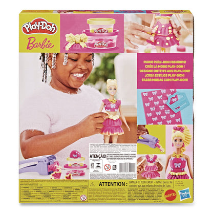 Hasbro Play-Doh Barbie Ruffles and Bows Doll Set (HSBG1361)