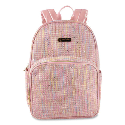 Jessica Simpson Laptop Backpack, Fits Devices Up to 16", 12.5 x 6 x 17, Pink (JSS4060STA)