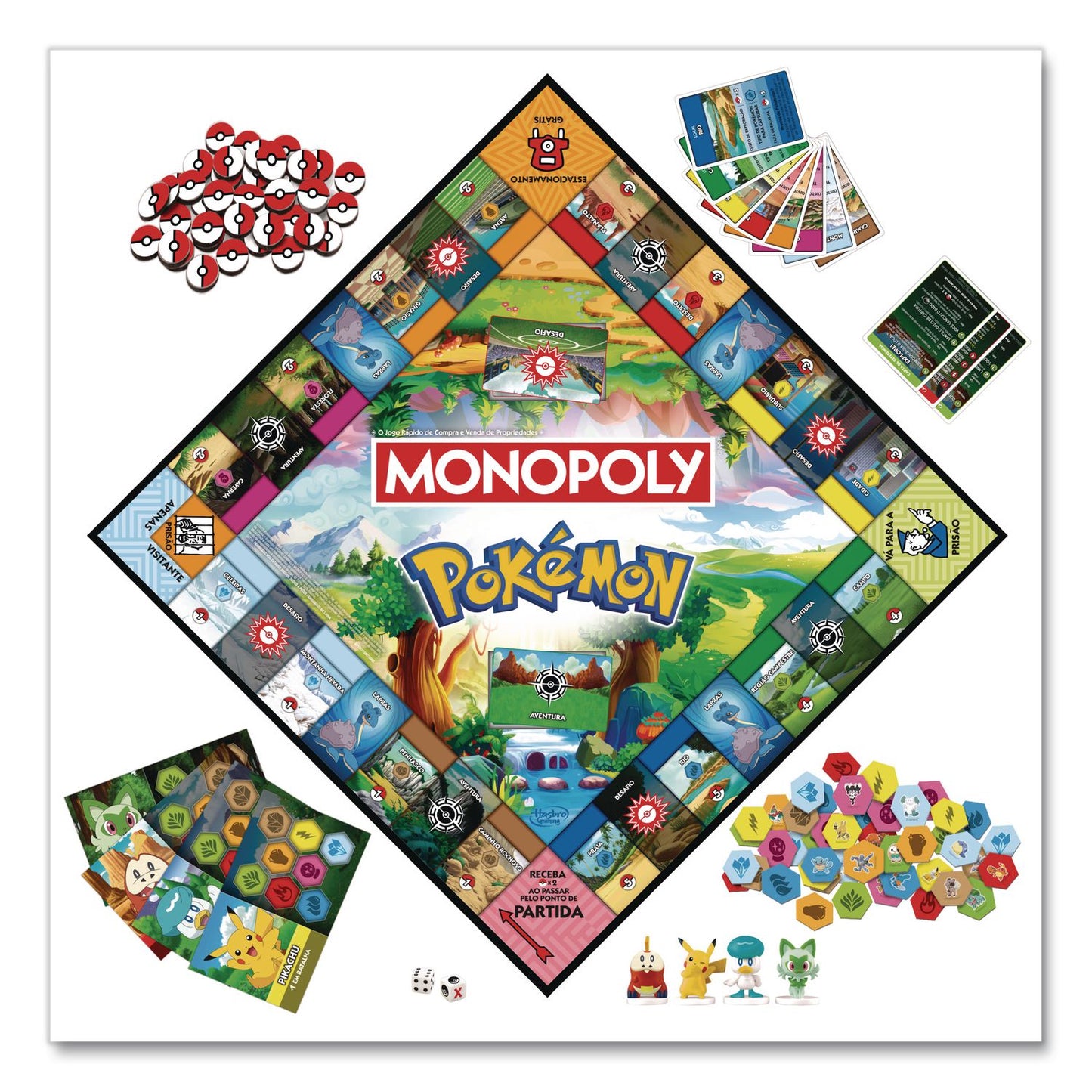 Hasbro Monopoly Pokemon Edition Board Game, Ages 8 and Up (HSBG0716)