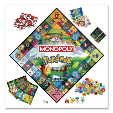 Hasbro Monopoly Pokemon Edition Board Game, Ages 8 and Up (HSBG0716)