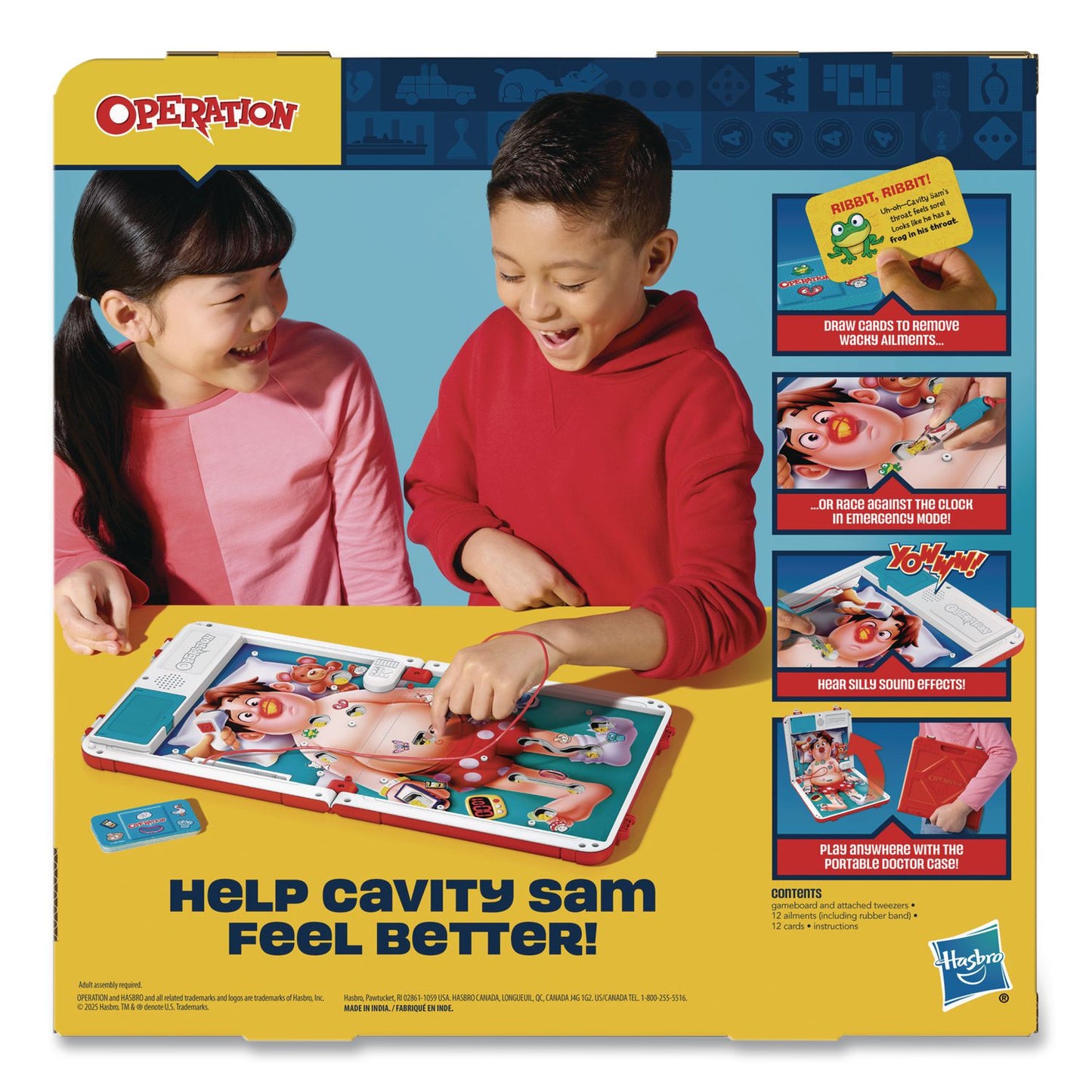 Hasbro Operation Electronic Board Game, Ages 6 and Up (HSBG0951)