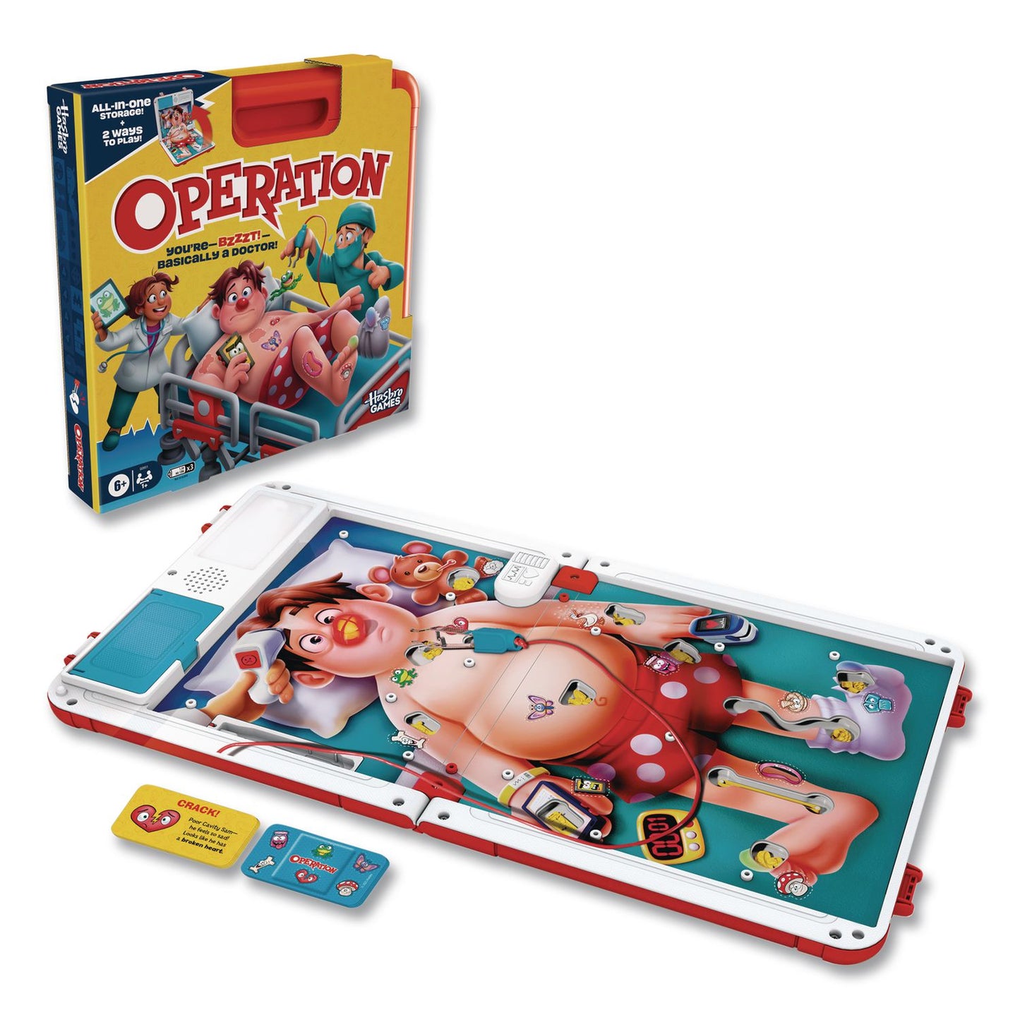 Hasbro Operation Electronic Board Game, Ages 6 and Up (HSBG0951)