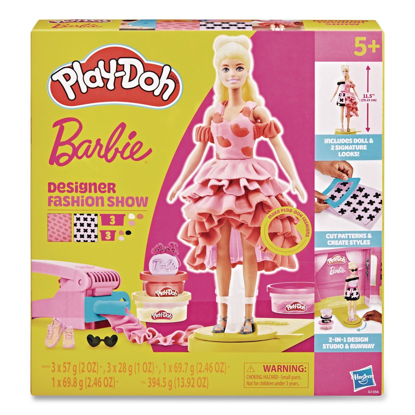 Hasbro Play-Doh Barbie Designer Fashion Show Playset (HSBG1356)