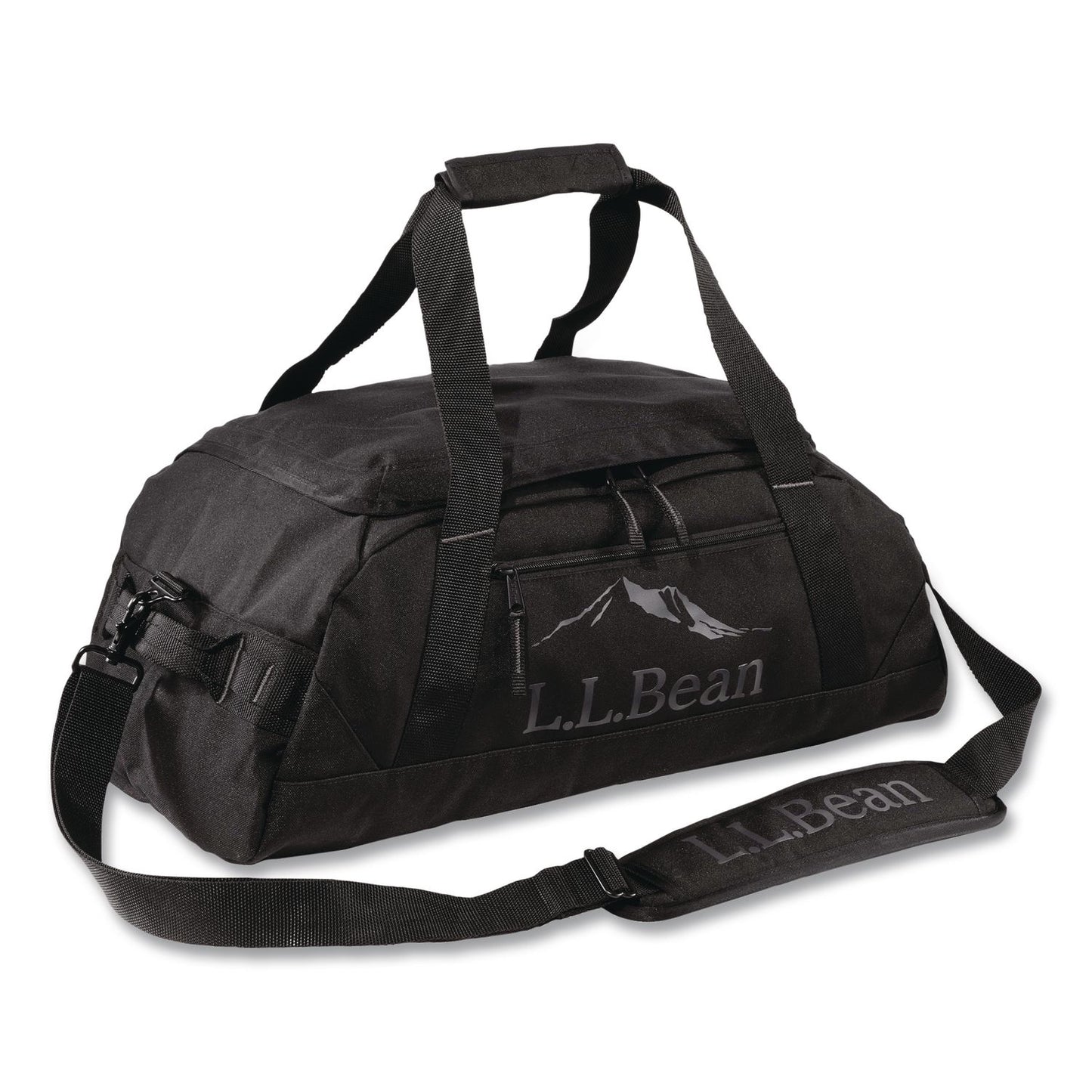L.L.Bean® Adventure 22" Polyester Carry-On Travel Duffel, 22 x 13 x 9, Black (LLB5218661)