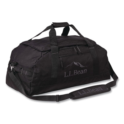 L.L.Bean® Adventure 27" Polyester Travel Duffel, 27 x 15 x 12.5, Black (LLB5218701)