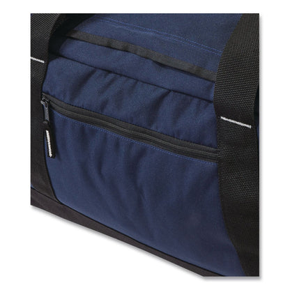 L.L.Bean® Adventure 22" Polyester Telescoping Carry-On Travel Duffel with Wheels, 22 x 12 x 9, Navy (LLB52071174)
