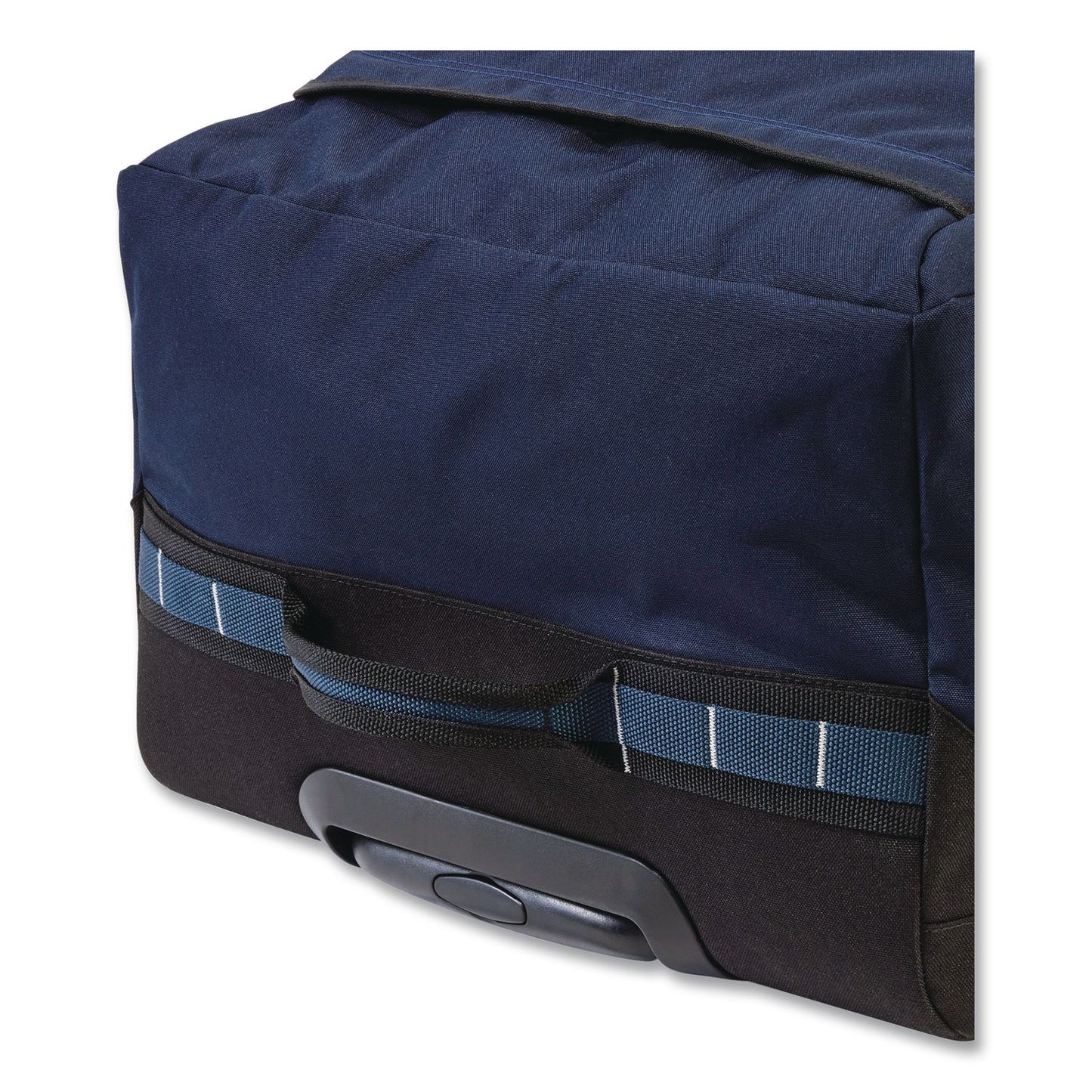 L.L.Bean® Adventure 22" Polyester Telescoping Carry-On Travel Duffel with Wheels, 22 x 12 x 9, Navy (LLB52071174)