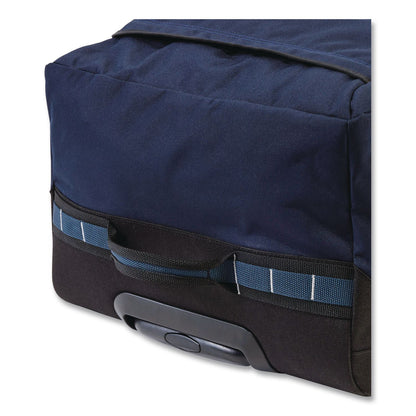 L.L.Bean® Adventure 22" Polyester Telescoping Carry-On Travel Duffel with Wheels, 22 x 12 x 9, Navy (LLB52071174)