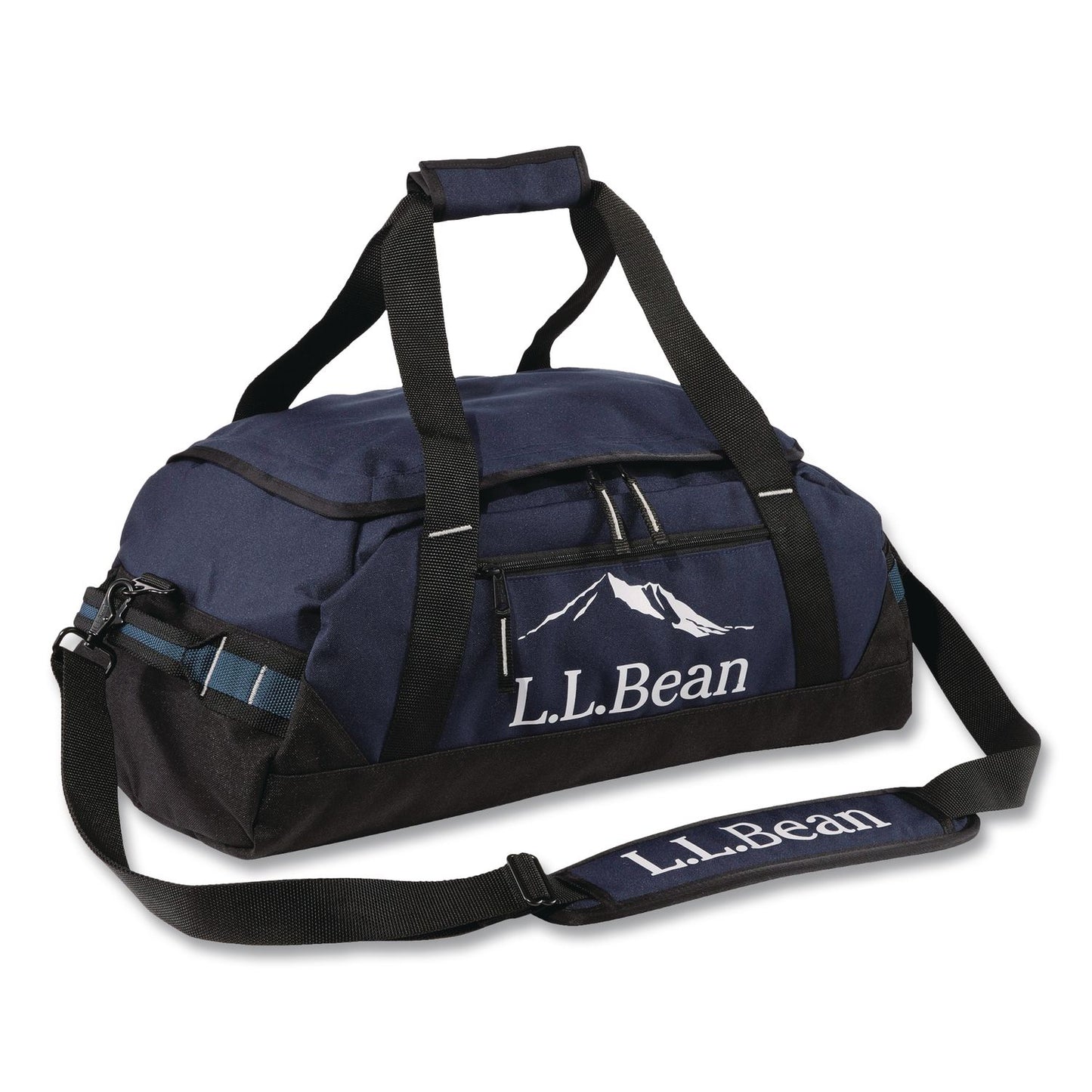 L.L.Bean® Adventure 22" Polyester Carry-On Travel Duffel, 22 x 13 x 9, Navy (LLB52186674)