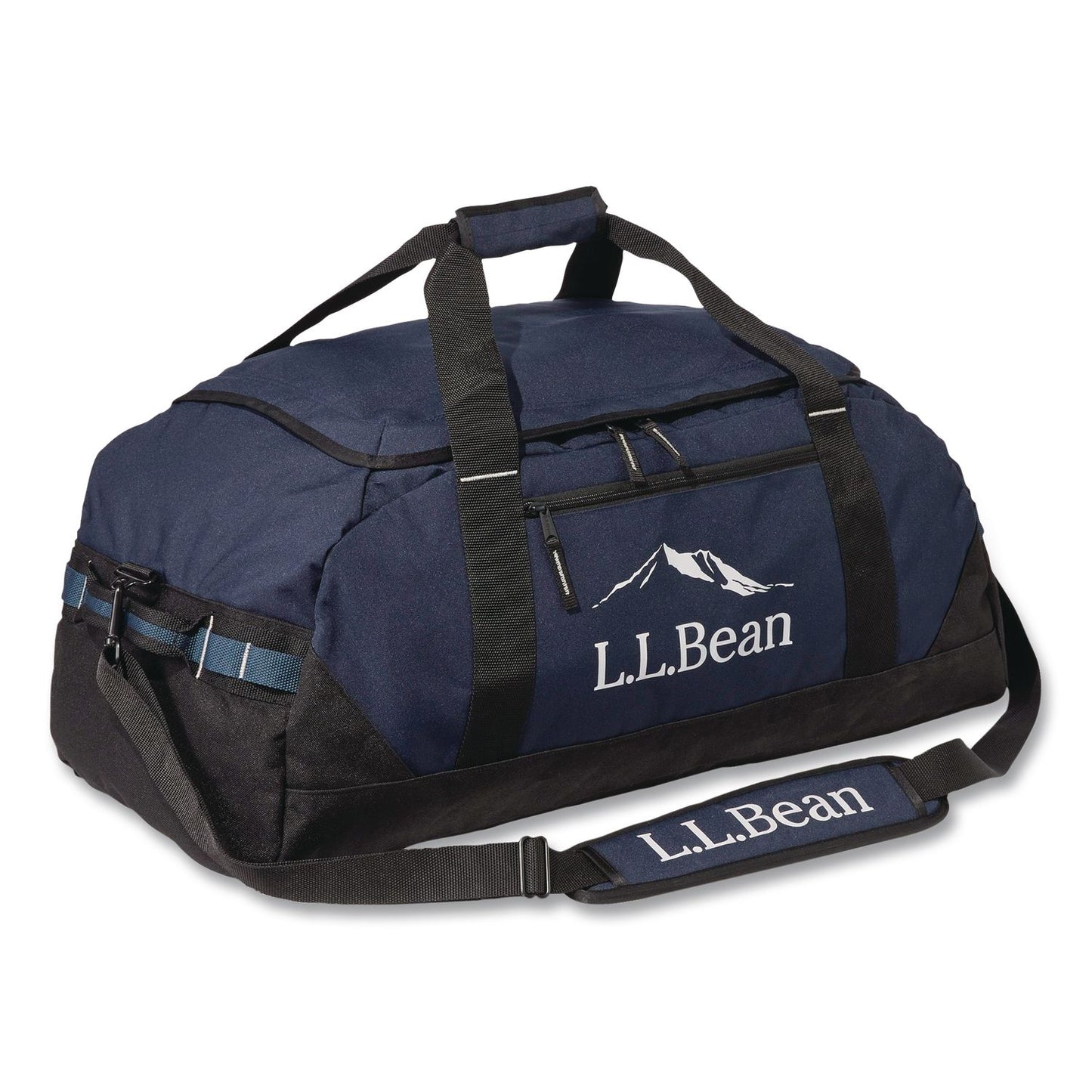 L.L.Bean® Adventure 27" Polyester Travel Duffel, 27 x 15 x 12.5, Navy (LLB52187074)