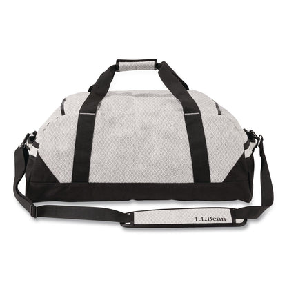 L.L.Bean® Adventure 27" Polyester Travel Duffel, 27 x 15 x 12.5, Heather Gray Diamond (LLB52187055324)