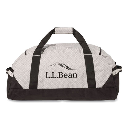 L.L.Bean® Adventure 27" Polyester Travel Duffel, 27 x 15 x 12.5, Heather Gray Diamond (LLB52187055324)