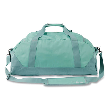 L.L.Bean® Adventure 27" Polyester Travel Duffel, 27 x 15 x 12.5, Soft Juniper/Mineral Blue (LLB52187055326)