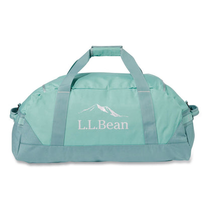 L.L.Bean® Adventure 27" Polyester Travel Duffel, 27 x 15 x 12.5, Soft Juniper/Mineral Blue (LLB52187055326)
