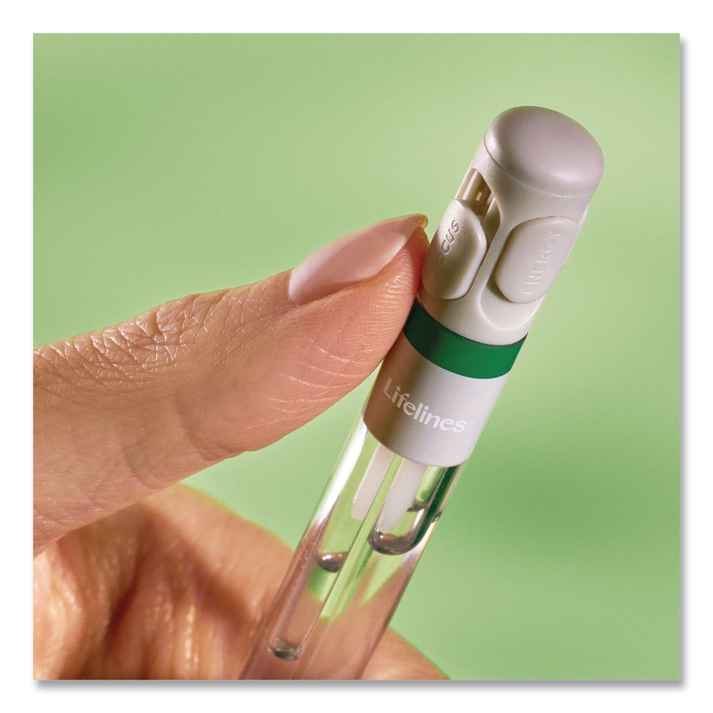 Lifelines® Essential Oil Blends Pen Diffuser, Walk in the Woods Scent, White (LLN112503)