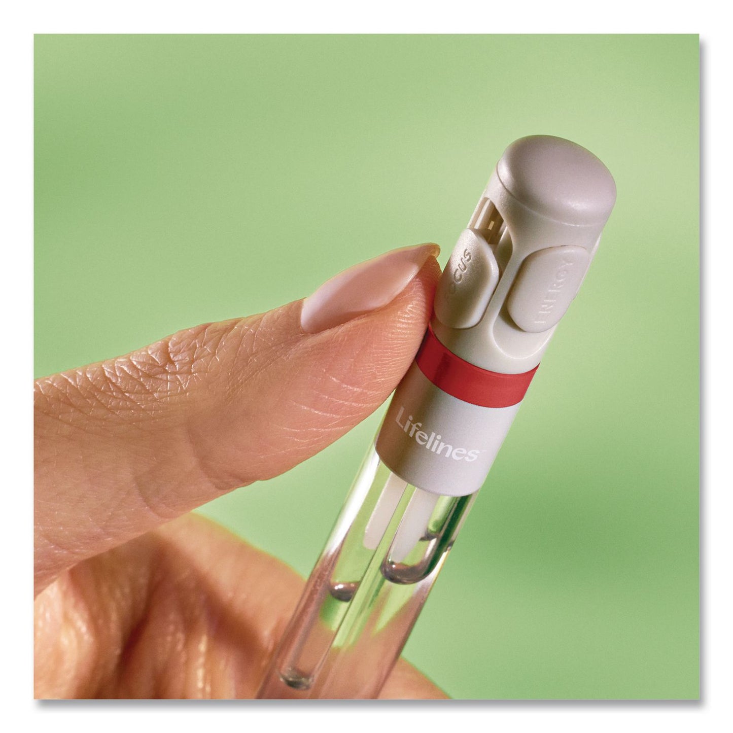 Lifelines® Essential Oil Blends Pen Diffuser, Spice Rush Scent, White (LLN112505)