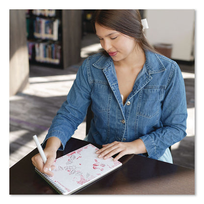 Lifelines® FlowArt Dot-By-Letter Coloring Book, Botanic, with 4 Double-Sided Markers, All Ages, 20 Sheets (LLN165005)