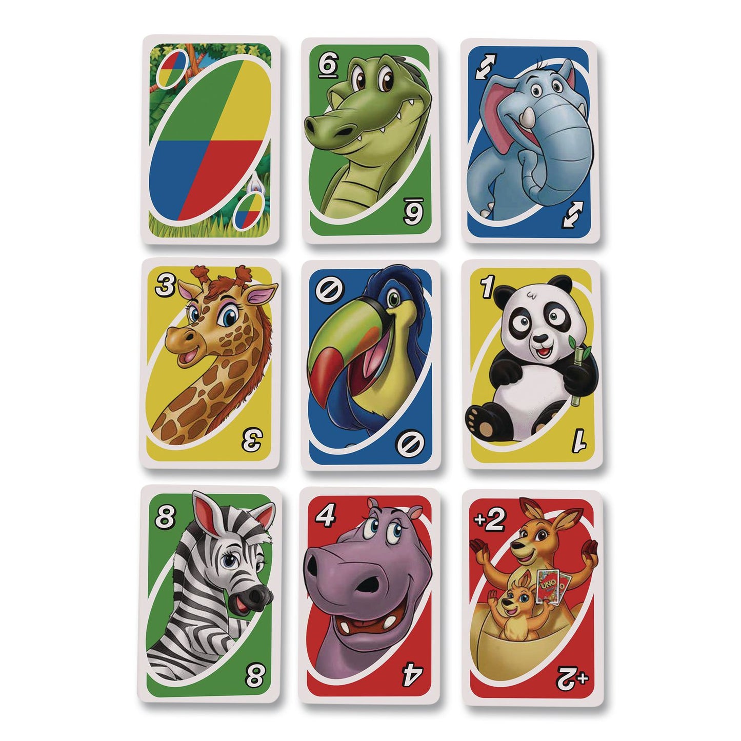 Mattel UNO Junior Card Game, Ages 3 and Up (MTTGKF04)