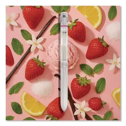 Lifelines® Essential Oil Blends Pen Diffuser, Strawberry Milkshake Scent, White (LLNLL123123)