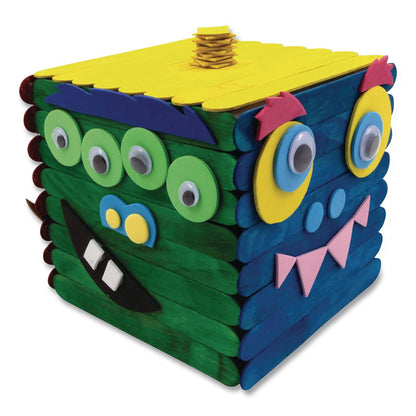 Creativity Street® Wiggle Eyes, 0.39", Black, 50/Pack (CKC824556)