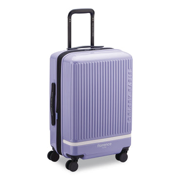 DELSEY PARIS Florence by Mills x DELSEY PARIS Spin Me Away 20" Hardside Carry-On Suitcase, 14.75 x 9.75 x 22.75, Lavender (DSYF4398180528)