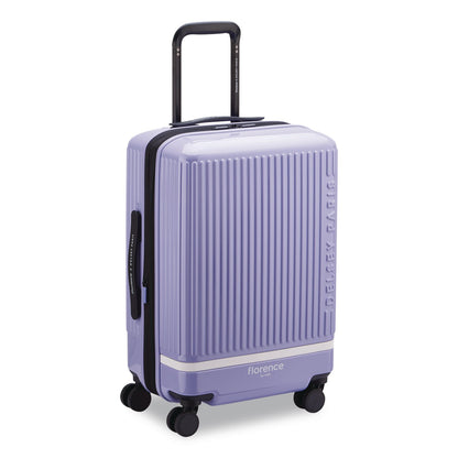 DELSEY PARIS Florence by Mills x DELSEY PARIS Spin Me Away 20" Hardside Carry-On Suitcase, 14.75 x 9.75 x 22.75, Lavender (DSYF4398180528)