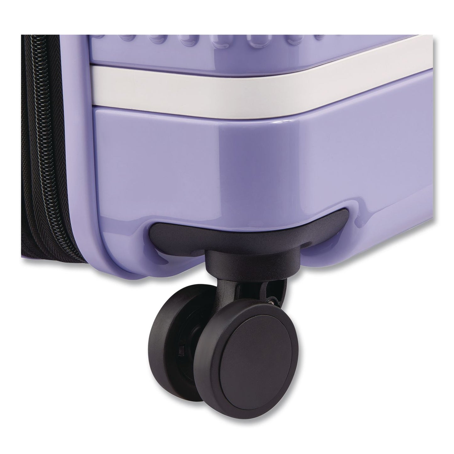 DELSEY PARIS Florence by Mills x DELSEY PARIS Spin Me Away 20" Hardside Carry-On Suitcase, 14.75 x 9.75 x 22.75, Lavender (DSYF4398180528)