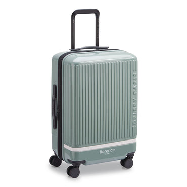 DELSEY PARIS Florence by Mills x DELSEY PARIS Spin Me Away 20" Hardside Carry-On Suitcase, 14.75 x 9.75 x 22.75, Sage Green (DSYF4398180533)