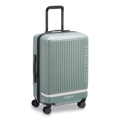 DELSEY PARIS Florence by Mills x DELSEY PARIS Spin Me Away 20" Hardside Carry-On Suitcase, 14.75 x 9.75 x 22.75, Sage Green (DSYF4398180533)