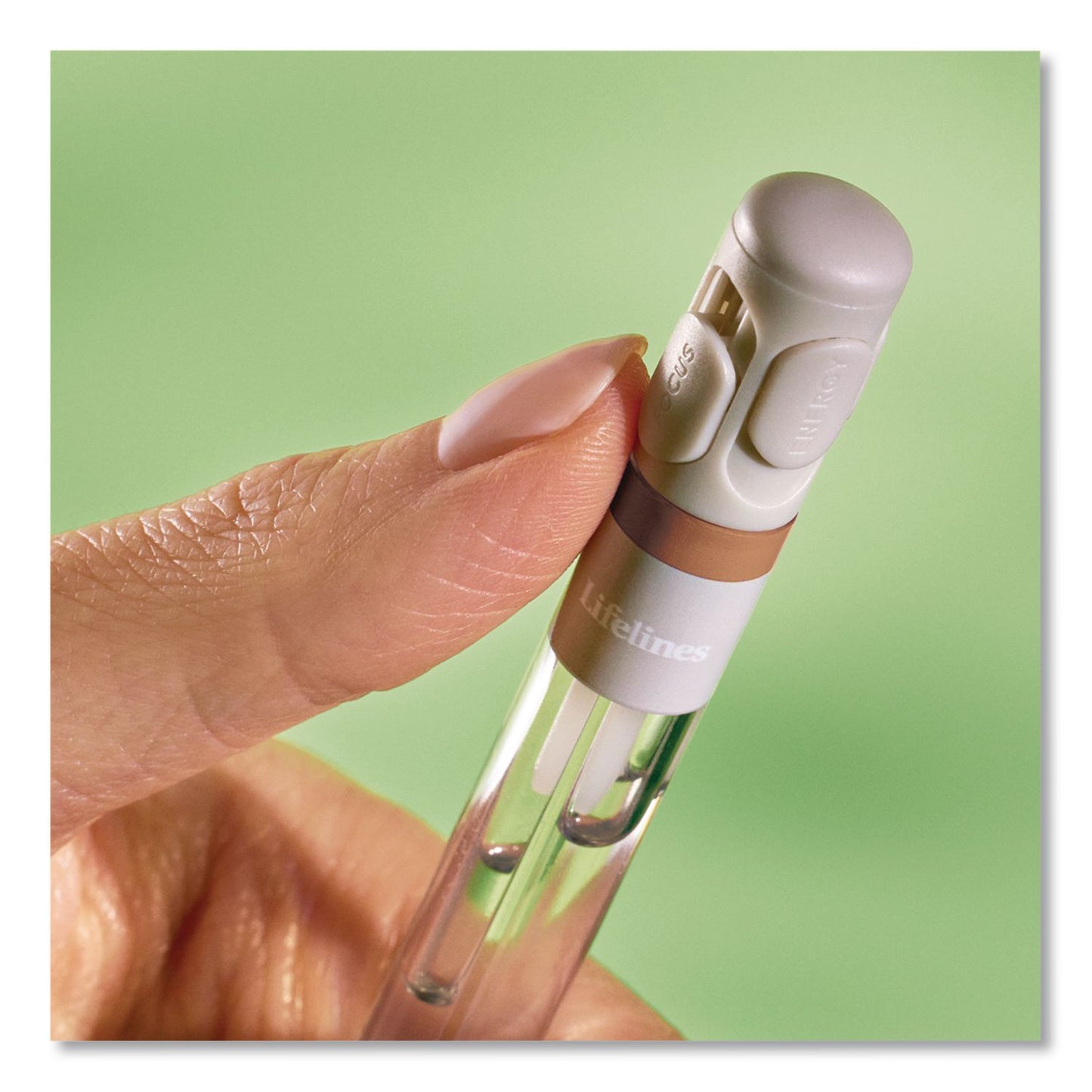 Lifelines® Essential Oil Blends Pen Diffuser, Chocolate Chip Cookie Scent, White (LLNLL123126)