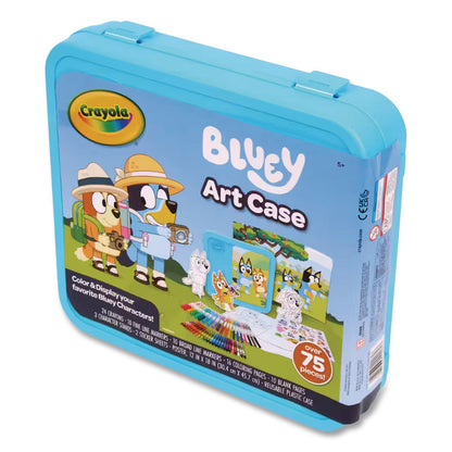 Crayola® Bluey Art Case, 75 Pieces (CYO042964)