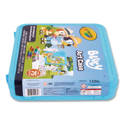 Crayola® Bluey Art Case, 75 Pieces (CYO042964)