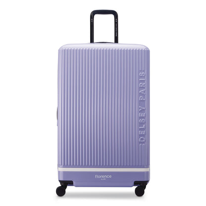 DELSEY PARIS Florence by Mills x DELSEY PARIS Spin Me Away 29" Hardside Suitcase, 19.5 x 12.5 x 31.25, Lavender (DSYF4398183028)