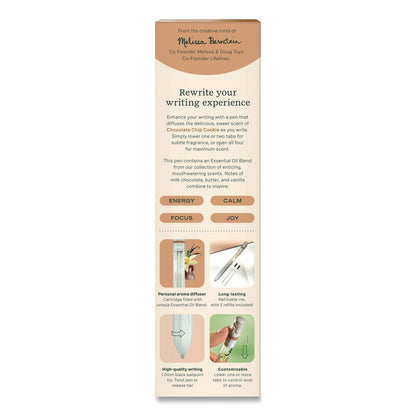 Lifelines® Essential Oil Blends Pen Diffuser, Chocolate Chip Cookie Scent, White (LLNLL123126)