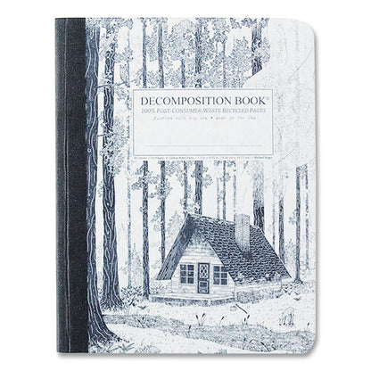 DECOMPOSITION® Sewn Composition Book, Medium/College Rule, Redwood Creek, (80) 9.75 x 7.5 Sheets (DCP40902)