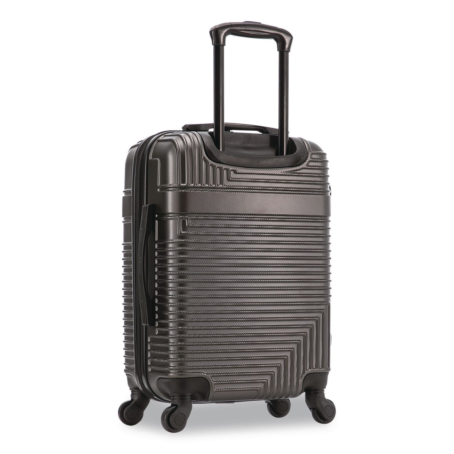 InUSA Luggage Resilience 20" Hardside Carry-On Suitcase, 14.96 x 8.66 x 21.65, Charcoal (WLBIURES00SCOA)