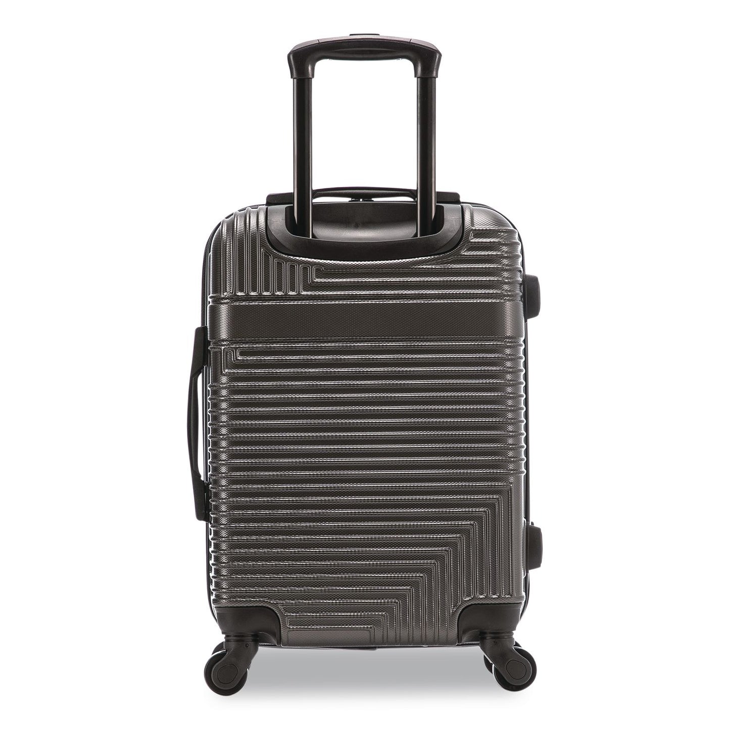 InUSA Luggage Resilience 20" Hardside Carry-On Suitcase, 14.96 x 8.66 x 21.65, Charcoal (WLBIURES00SCOA)