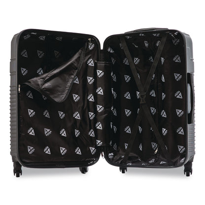 InUSA Luggage Resilience 20" Hardside Carry-On Suitcase, 14.96 x 8.66 x 21.65, Charcoal (WLBIURES00SCOA)