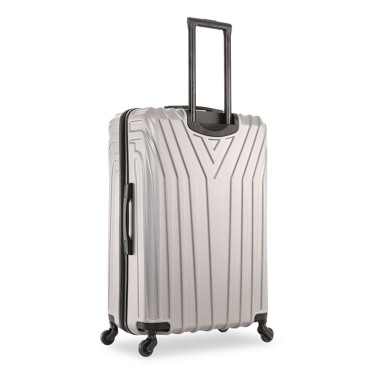 InUSA Luggage Vasty Three-Piece Hardside Spinner Luggage Set, Gray (WLBIUVASSMLGRE)